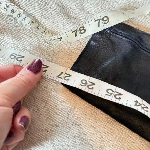 Spanx high waisted faux leather leggings - Picture 6 of 9